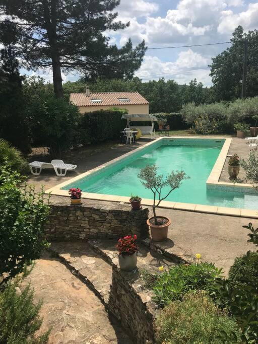 Gite Avec Piscine Au Coeur De La Vallee De La Ceze Saint-Laurent-de-Carnols Dış mekan fotoğraf